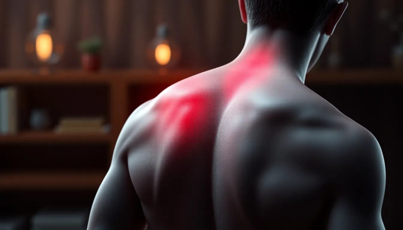 Ondt i højre side af ryggen: find lindring nu - Illustration