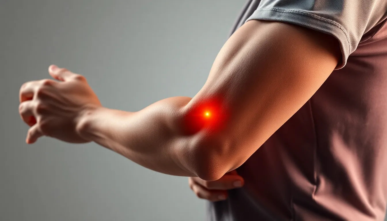 Practice reader: find relief with these stretching exercises for tennis elbow - Illustration