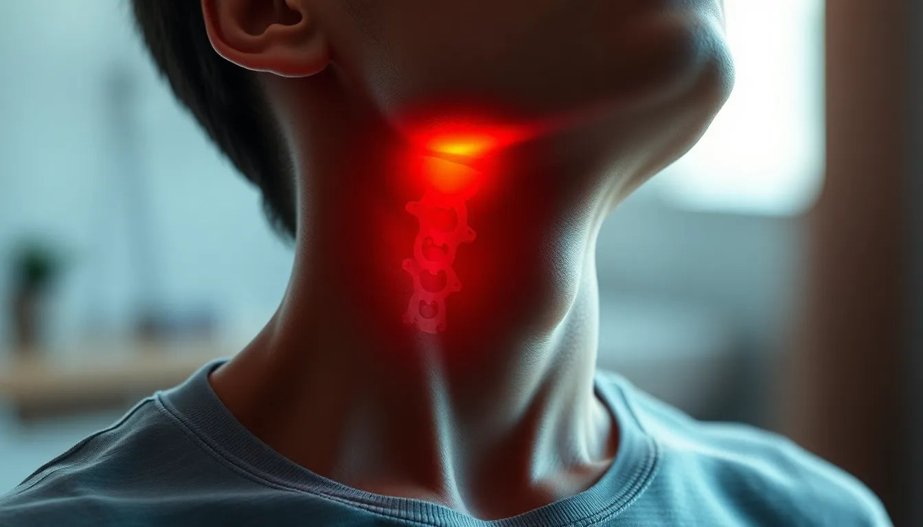 Ondt i nakken og feber kan være et faresignal du ikke må ignorere - Illustration