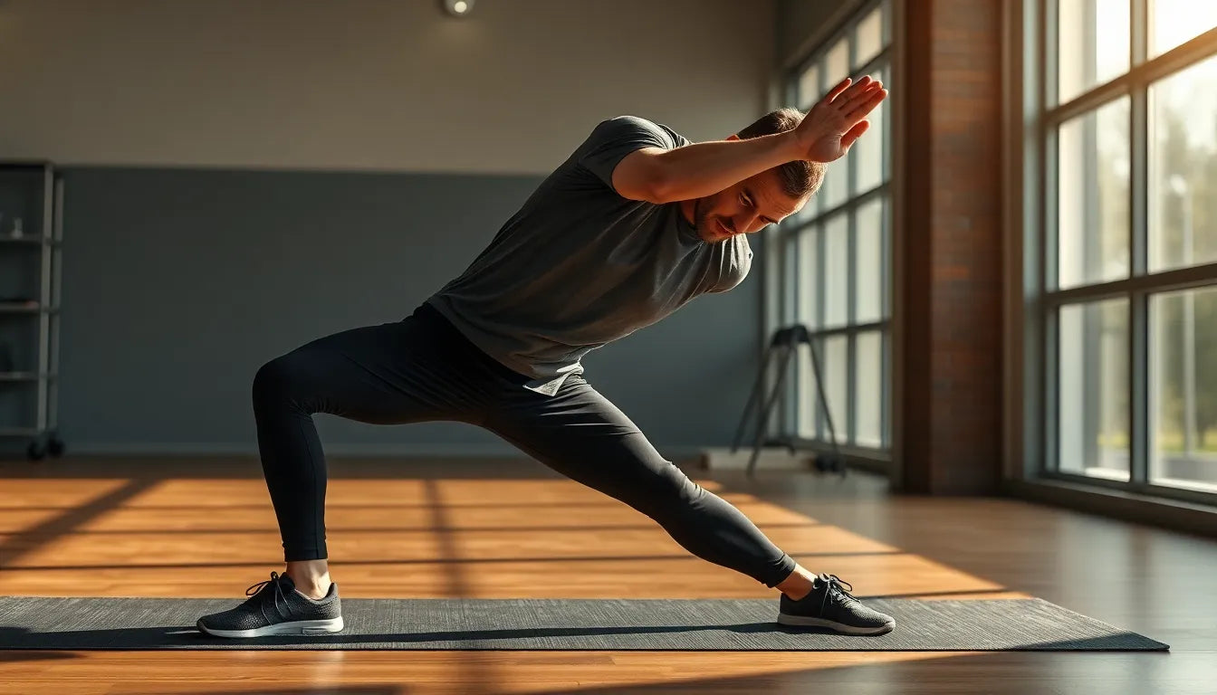 Boost your flexibility with dynamisk udstrækningsøvelser practice reader - Illustration