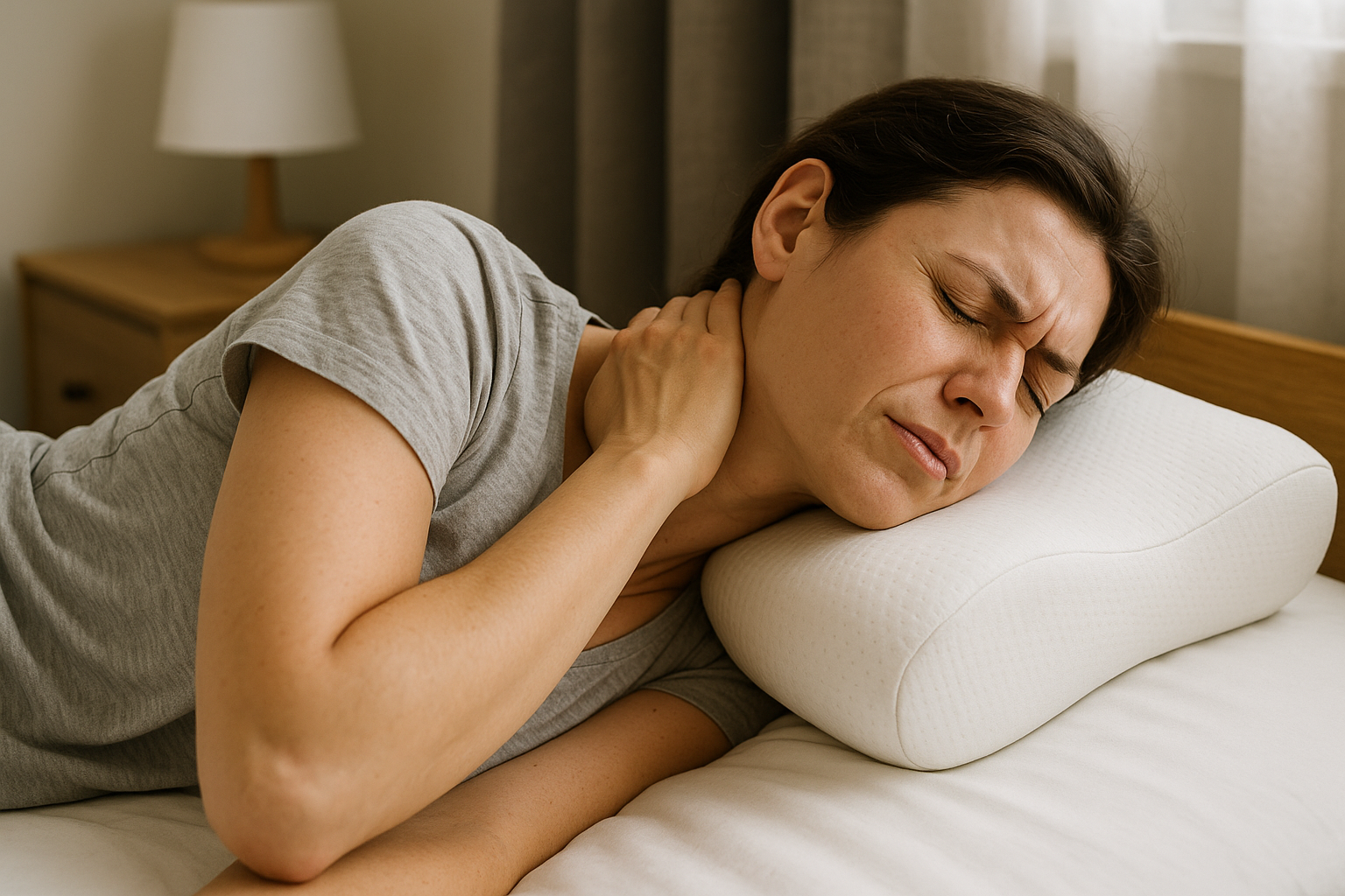 Discover the secret to a pain-free neck with the perfect pillow - Illustration