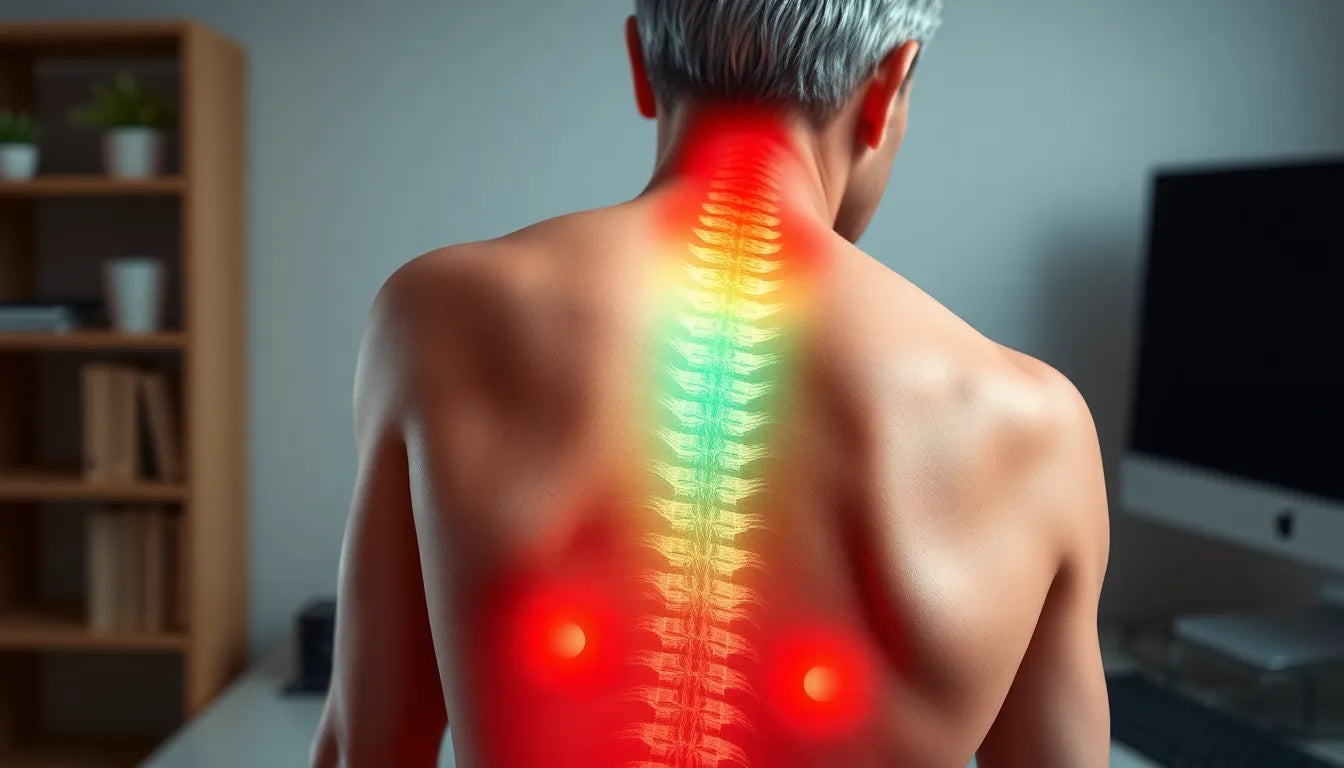 Ondt i ryggen øverst? Her er løsningen du har brug for! - Illustration