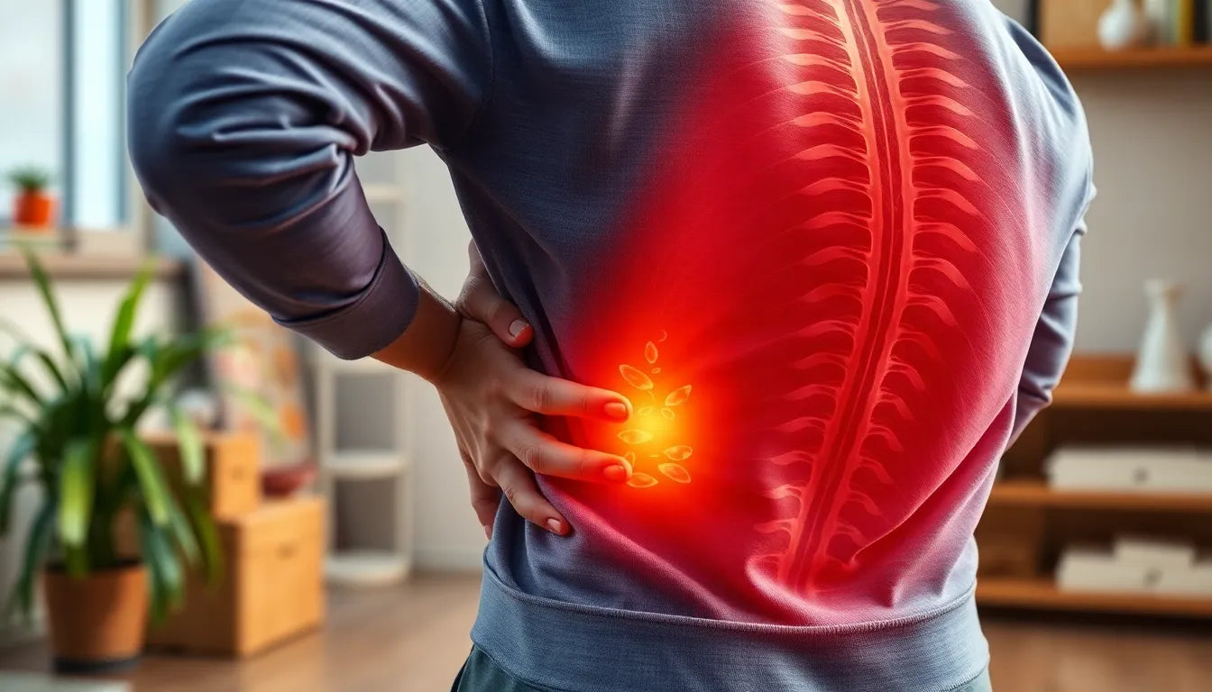 Slip af med smerter i lænden efter et fald: Sådan finder du lindring og tryghed - Illustration