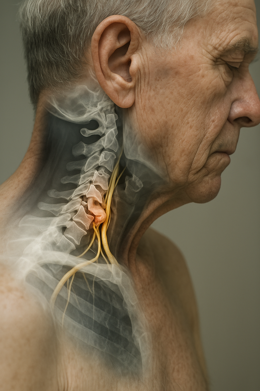 Understanding the Impact of Cervical Spinal Collapse on Your Health - Illustration