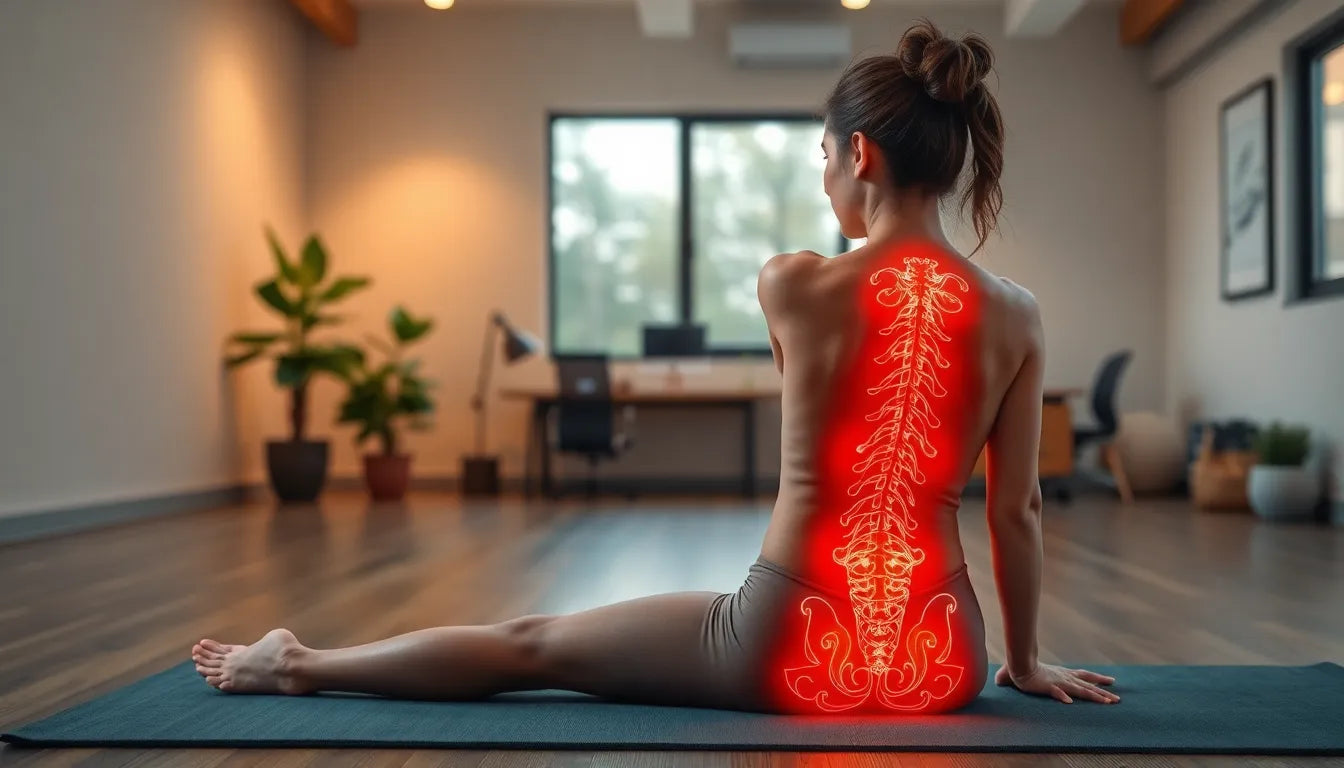 Unlock Sciatica Relief: Discover Yoga's Healing Power - Illustration