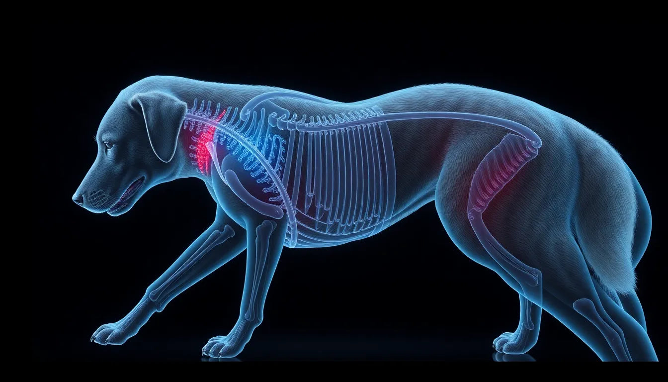 Help Your Dog Bounce Back: Understanding Herniated Discs - Illustration