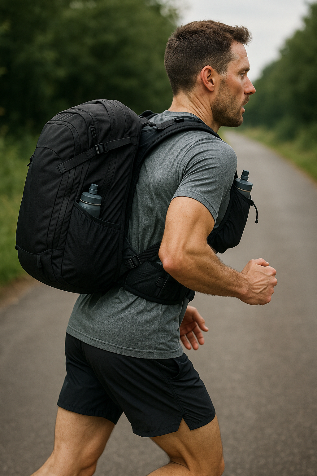 Discover the Perfect Running Companion: Your Ideal Backpack Awaits - Illustration