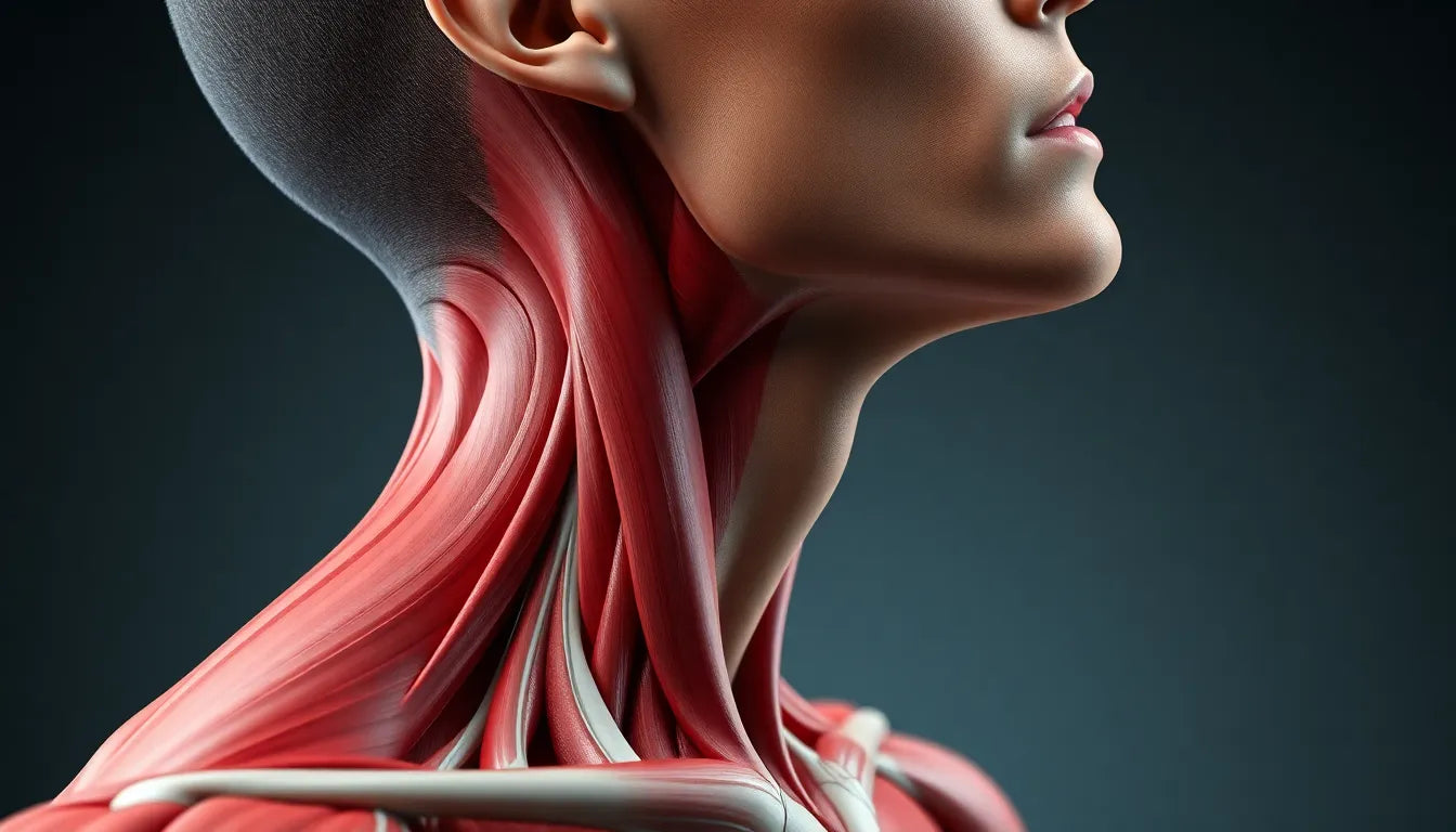 Unlock the Secrets of Strong and Pain-Free Neck Muscles - Illustration