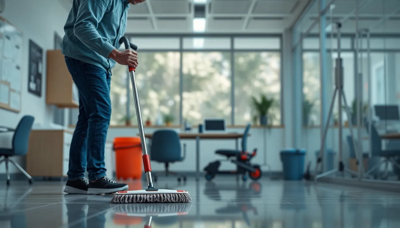 Revolutionize Your Cleaning Routine with Ergonomics for Health and Efficiency - Illustration