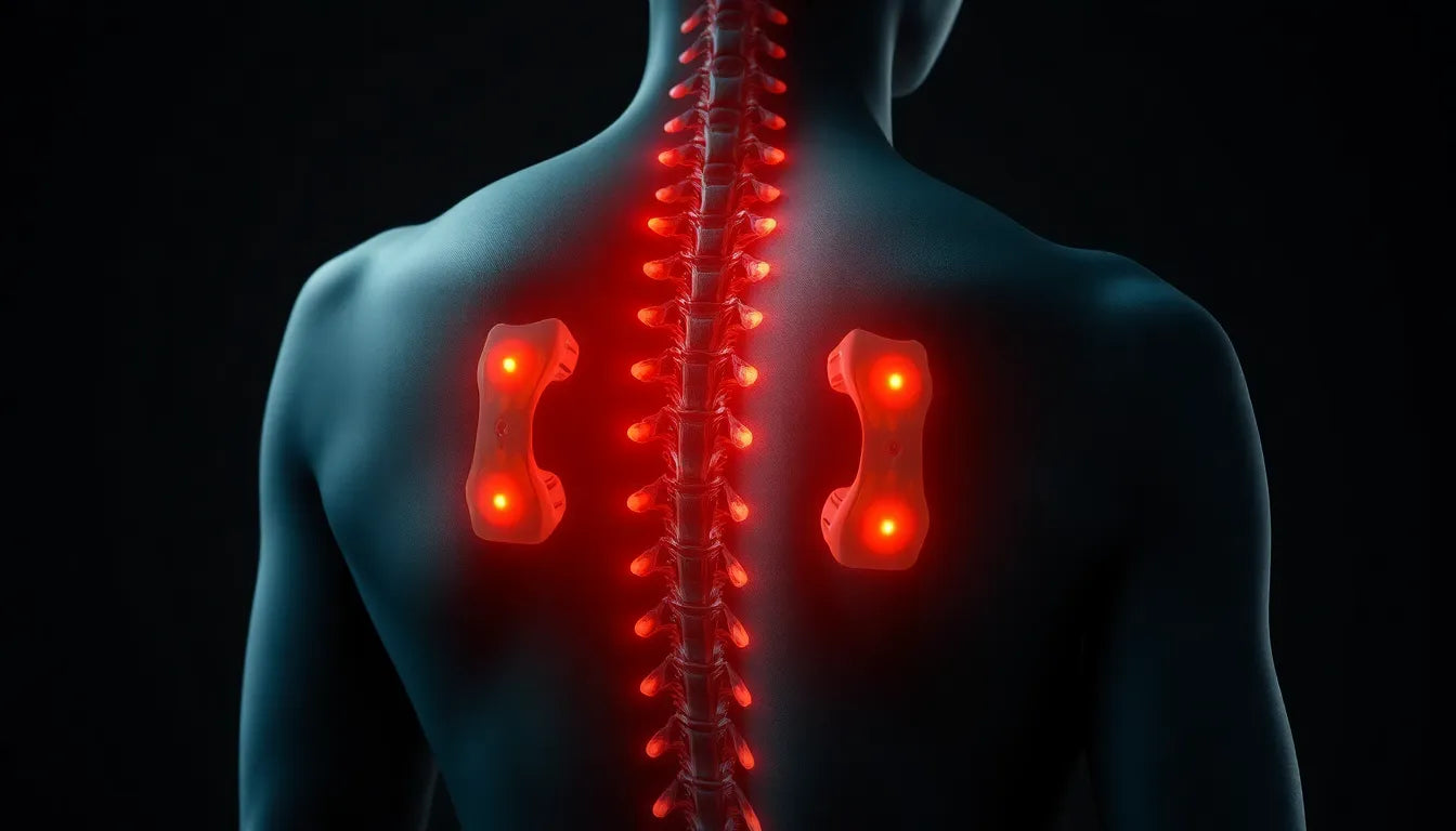 Discover the Perfect TENS Pad Placement for Herniated Disc Relief - Illustration