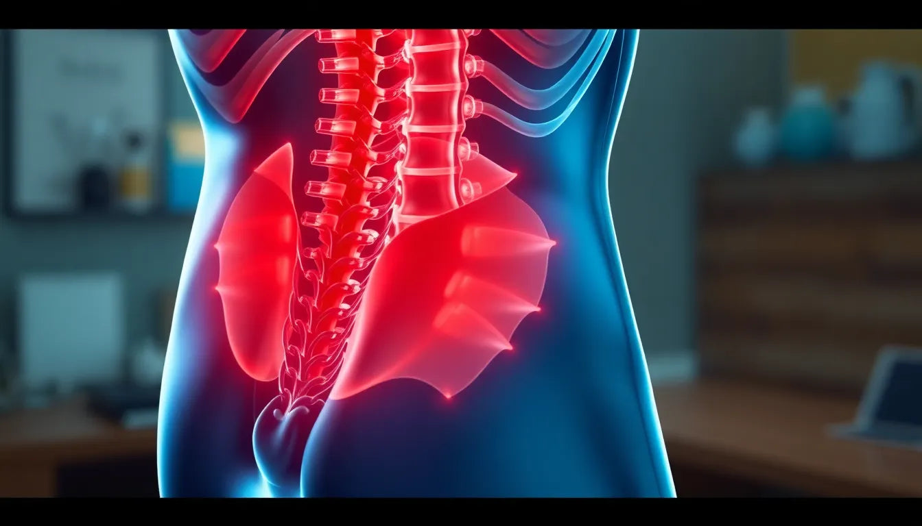 Relieve the Pain: Solutions for a Herniated Disc in Your Lower Back - Illustration