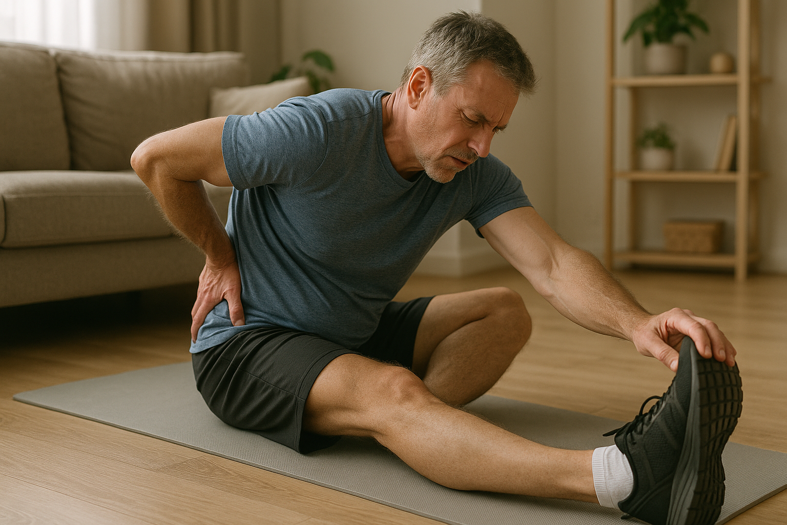 Stretch away lower back pain with these expert-approved moves - Illustration