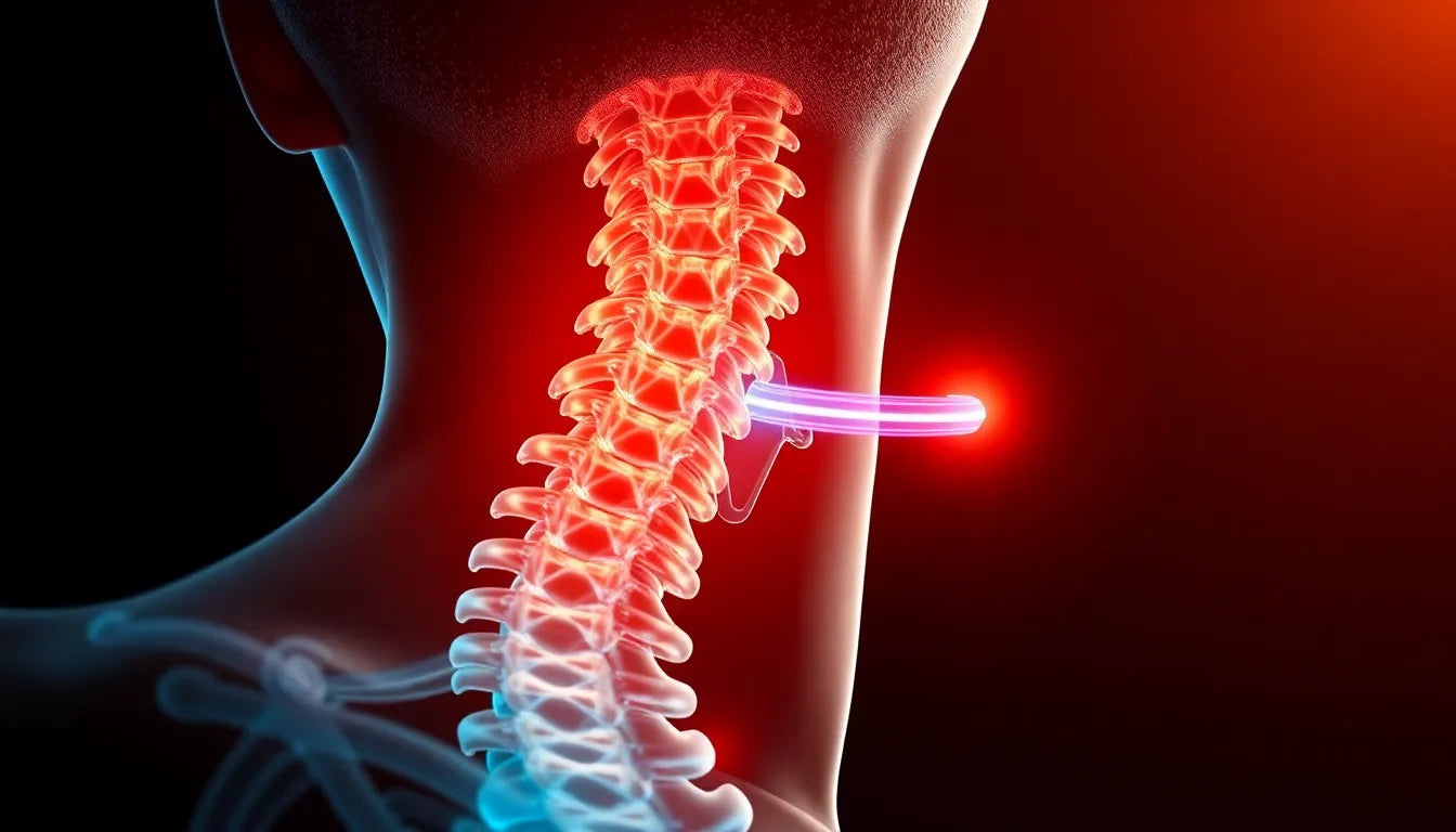 Unmasking the Silent Agony: Recognize Herniated Disc Symptoms in Your Neck - Illustration