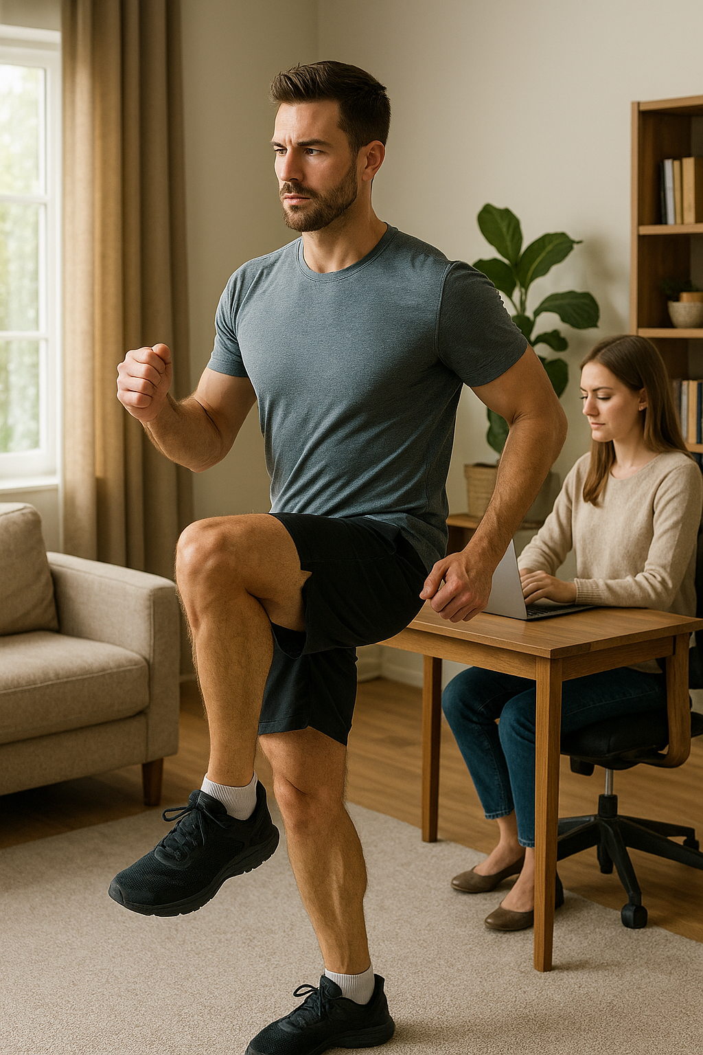 Boost Your Fitness with Ergonomic Tips for Busy Lifestyles - Illustration