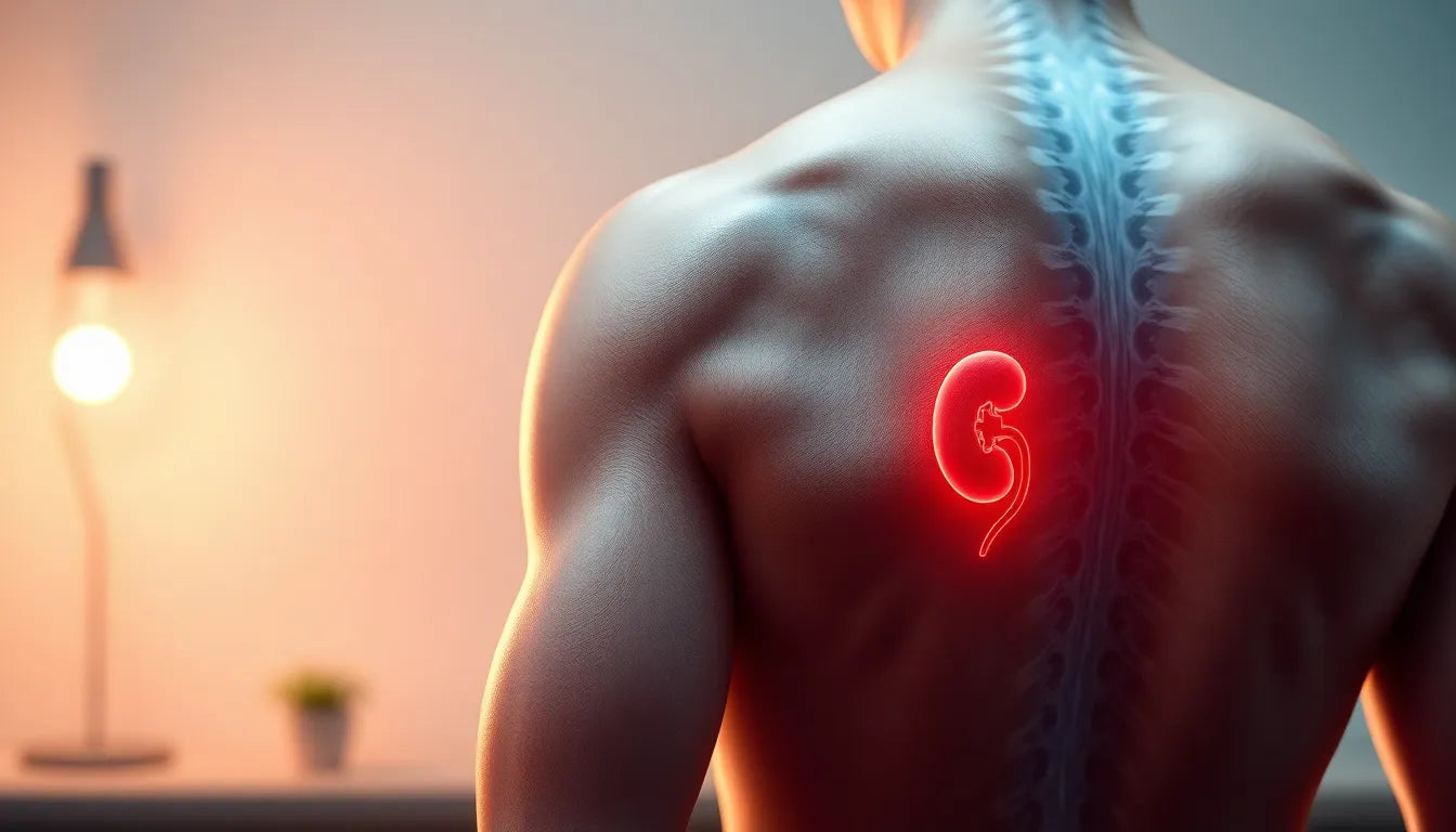 Slip af med smerter i højre side af ryggen under ribbenene: Her er hvad du skal vide - Illustration