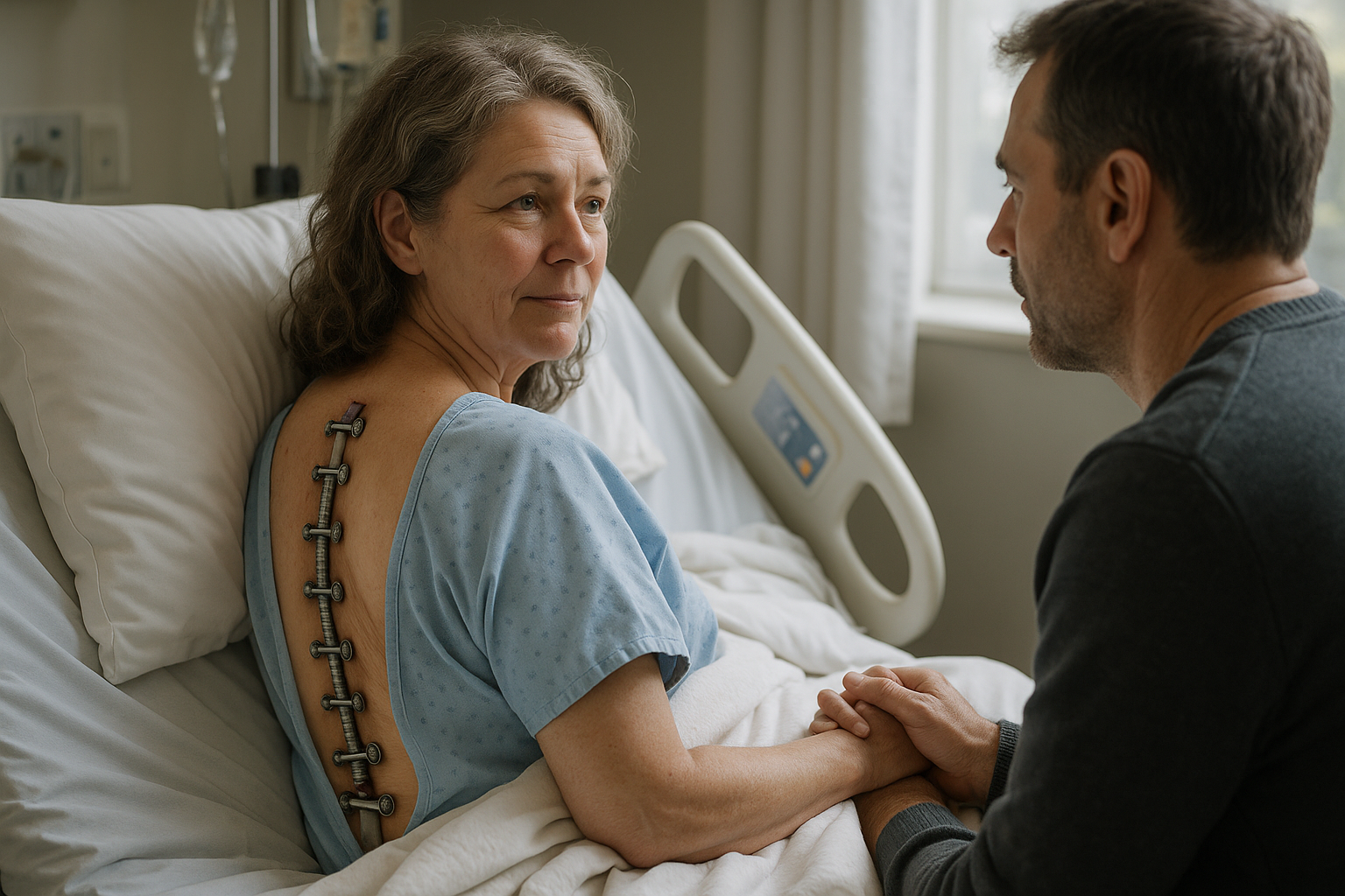 Discover the Realities: Spinal Fusion Surgery Through Patient Eyes - Illustration