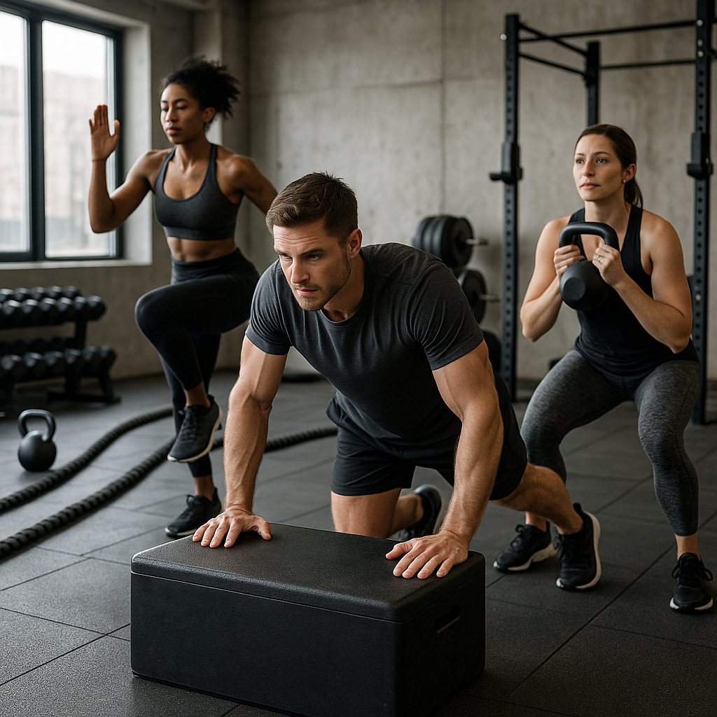 Unlock Your Fitness Potential with Circuit Training - Illustration