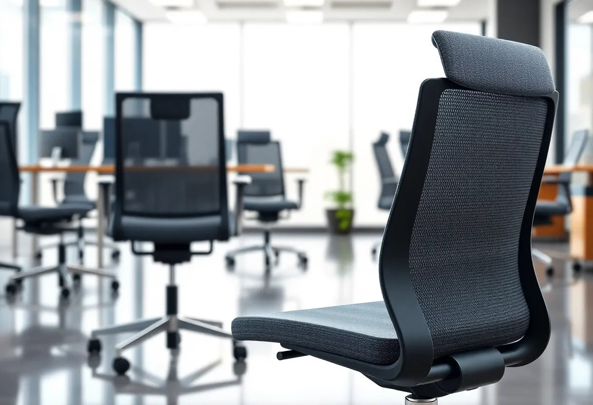 Find Comfort and Productivity with the Perfect Lumbar Support Chair - Illustration