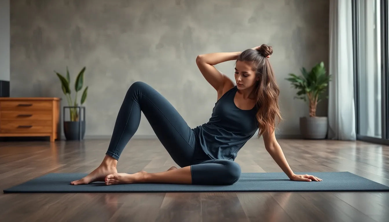 Stretch your way to sciatica relief - Illustration