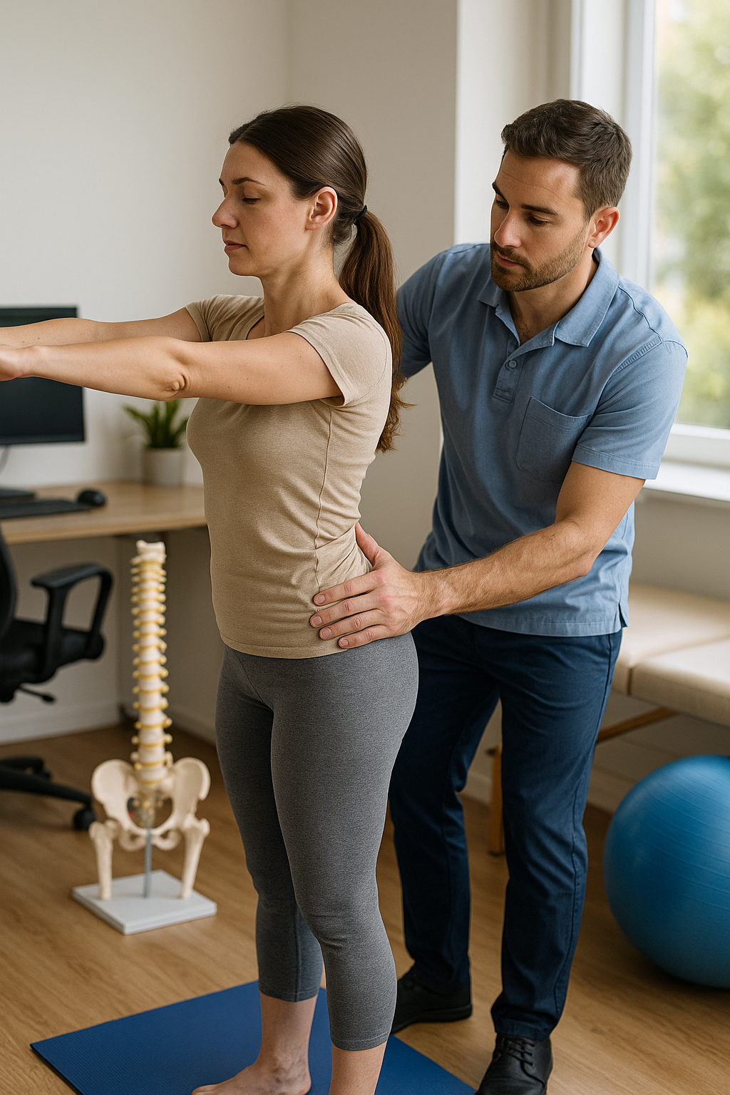 Transform your posture: effective swayback treatment tips - Illustration