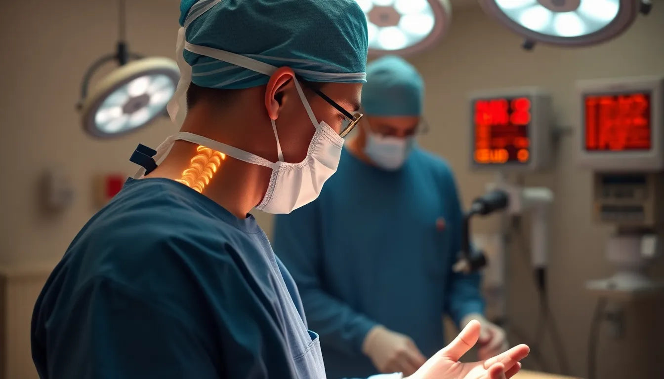 Navigating the Path to Work After Neck Herniated Disc Surgery - Illustration