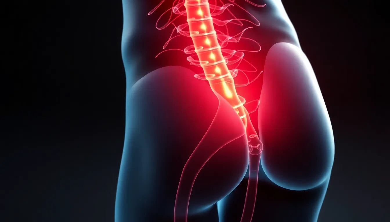 Unlock relief from nerve sciatica pain with simple lifestyle changes - Illustration