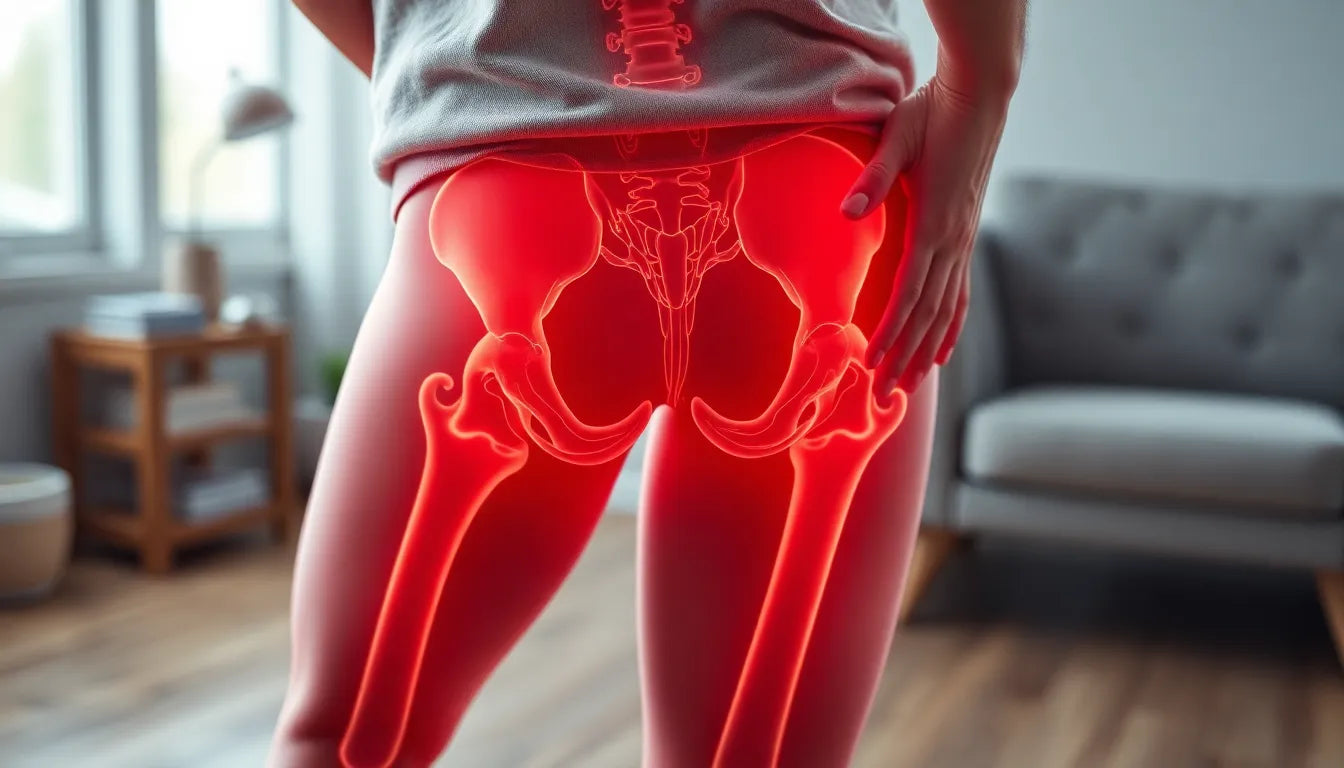 Finding Relief: Say Goodbye to Hip Pain Today - Illustration