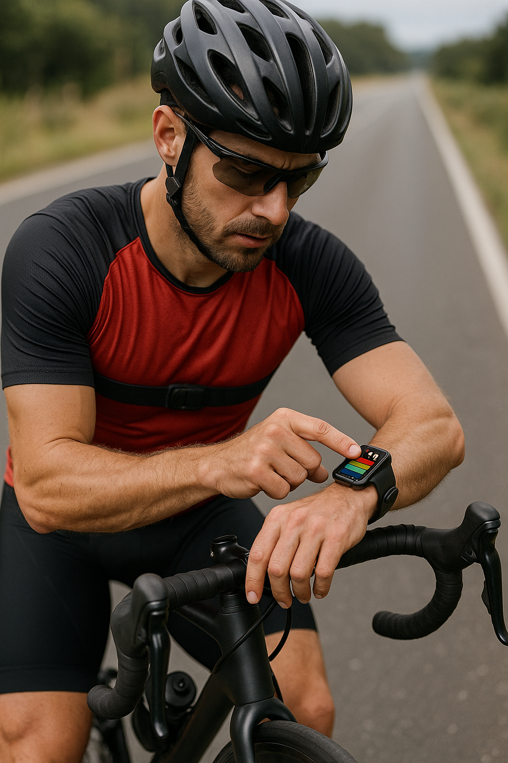 Unlock Your Cycling Potential: Mastering Heart Rate Zones - Illustration