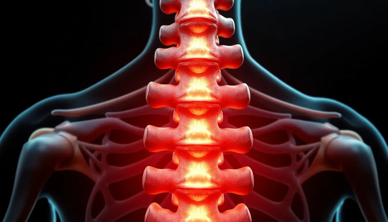 Finding Relief from a Herniated Disc in the Thoracic Spine - Illustration