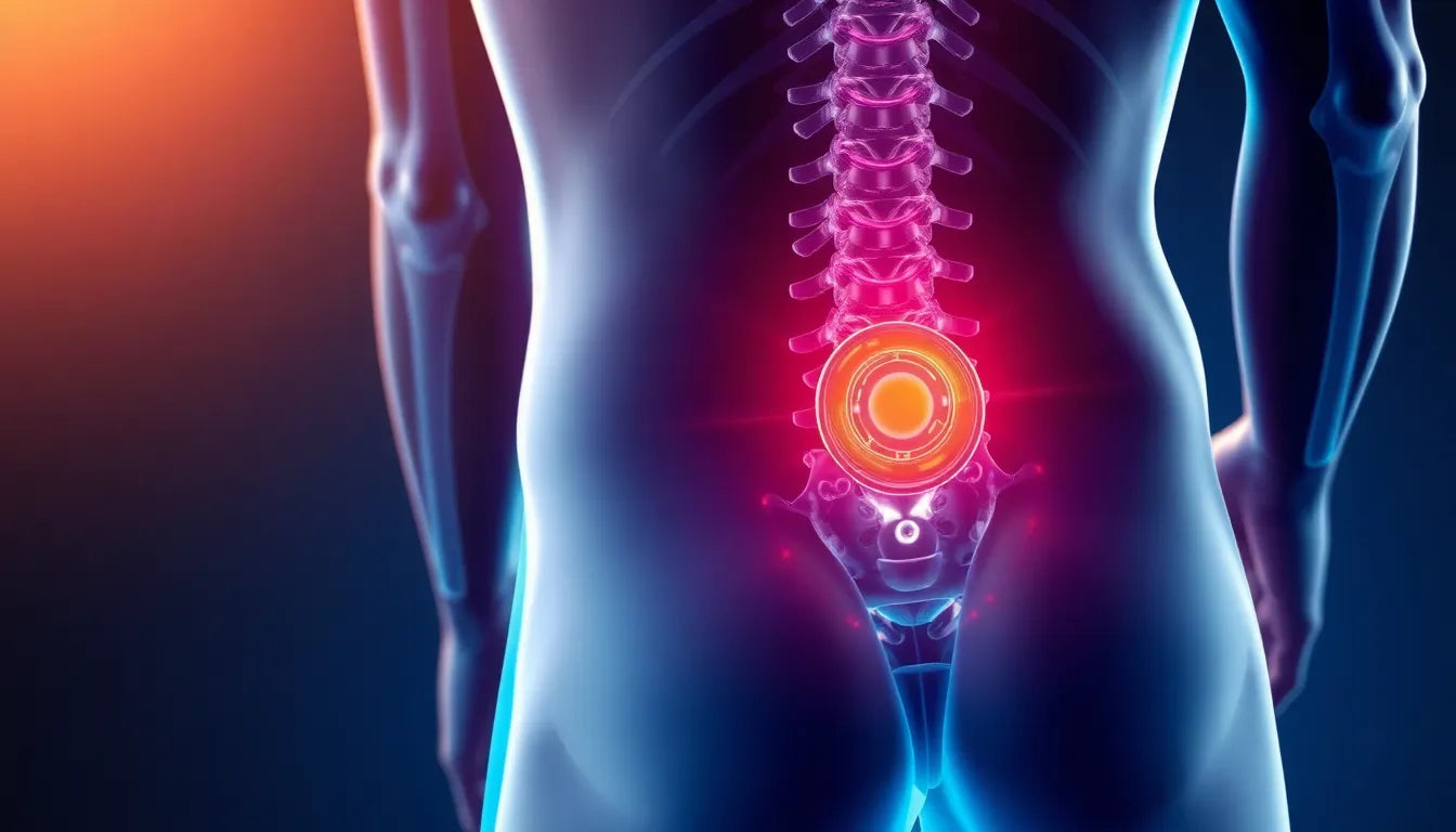 Unmasking the silent signs of a herniated disc in your lower back - Illustration