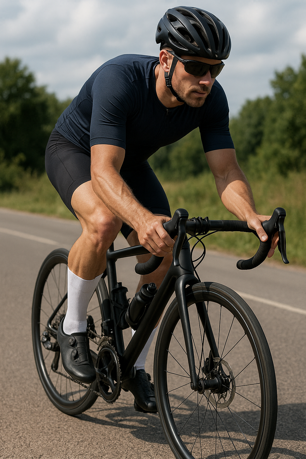 Cycling Smarter: How Compression Socks Boost Comfort and Recovery - Illustration