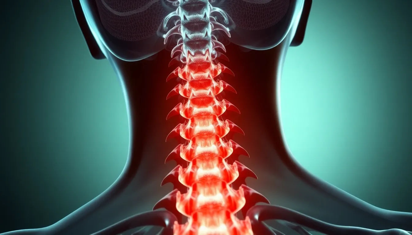Finding Relief from a Herniated Disc in the Neck C5-C6 - Illustration