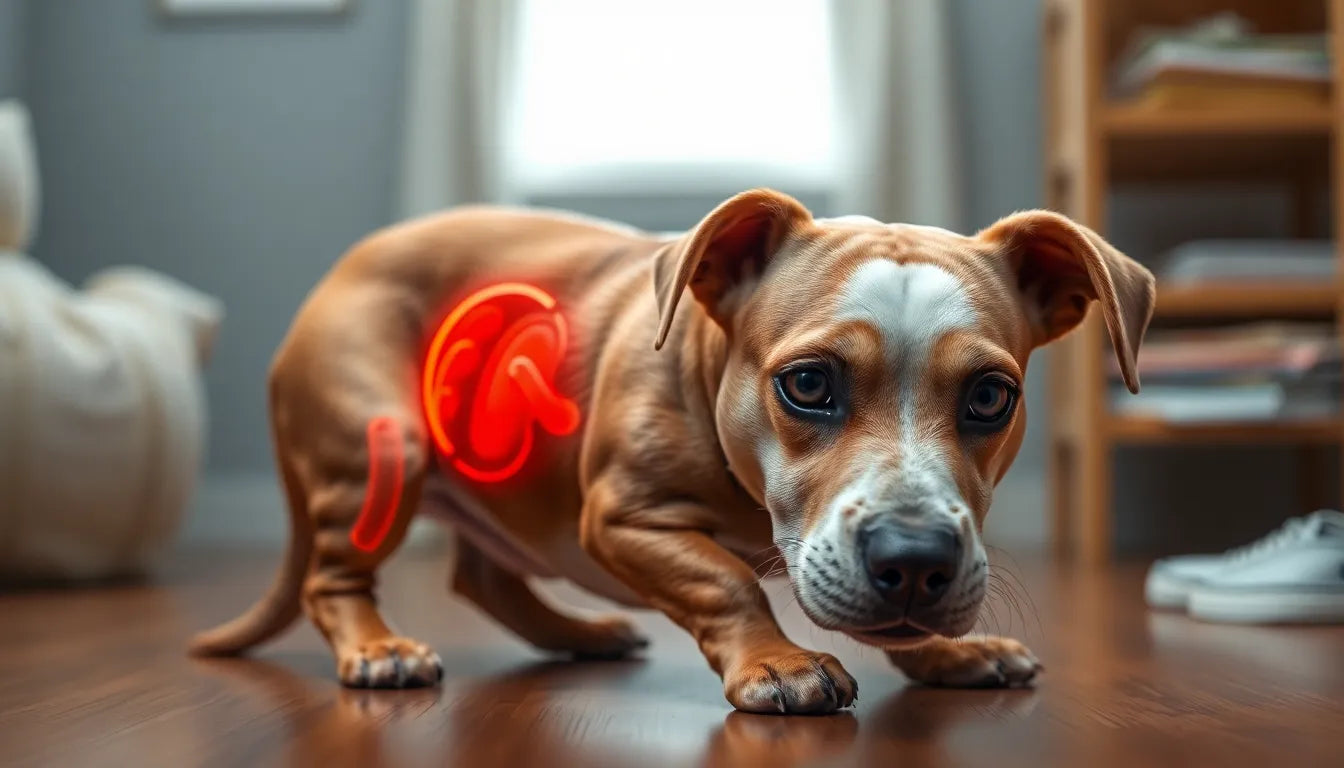 Understanding Your Dog's Herniated Disc: Symptoms and Solutions - Illustration