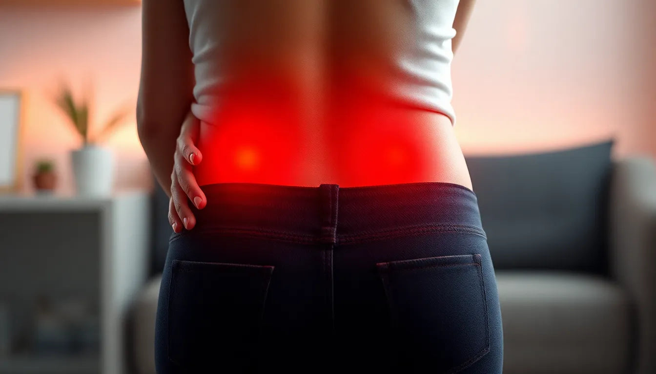 Ondt i lænden ved ægløsning: Hvad det betyder for dig - Illustration