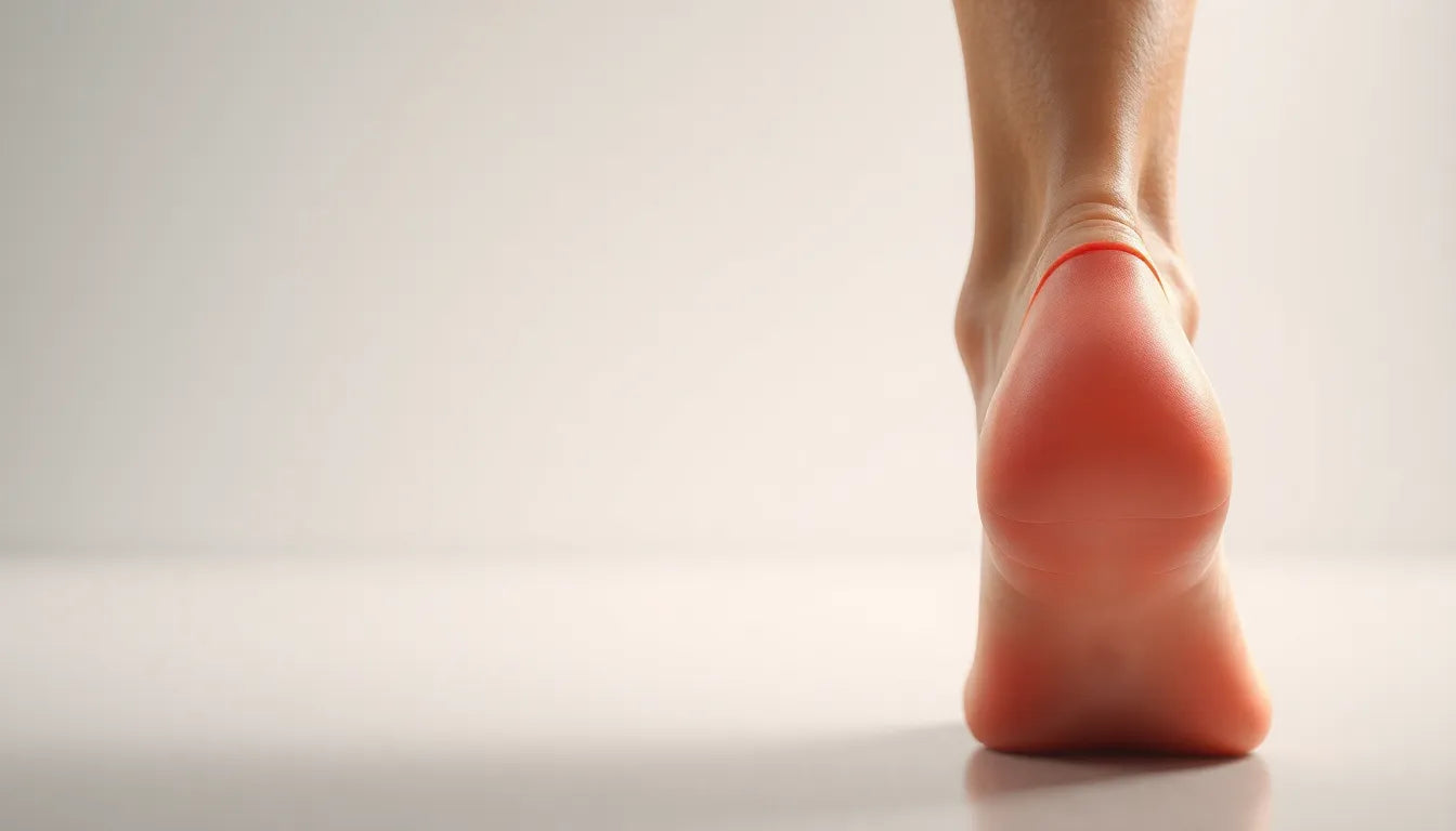 Massage your way to relief: practice reader's guide to heel spur exercises - Illustration