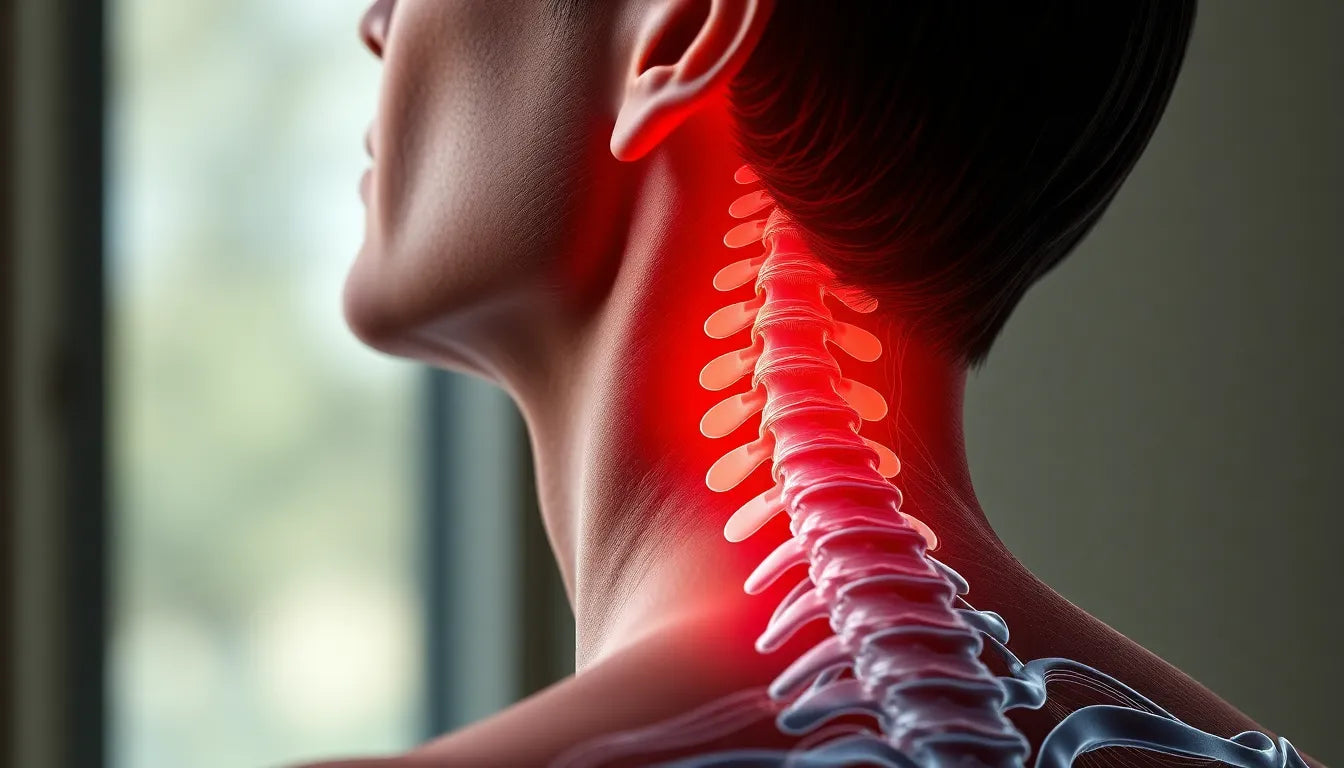 Relieve Neck and Arm Pain: Understanding Herniated Discs and Finding Solutions - Illustration