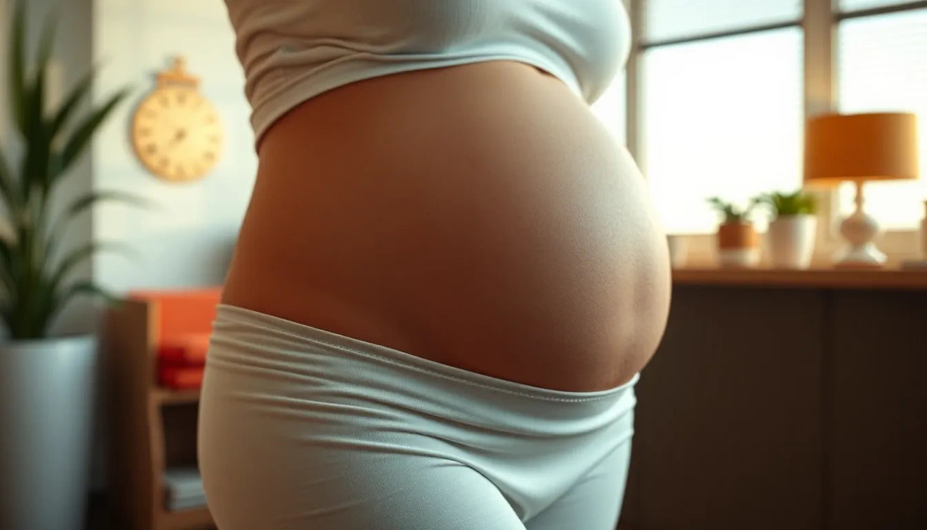 Finding Relief: Navigating a Herniated Disc During Pregnancy - Illustration