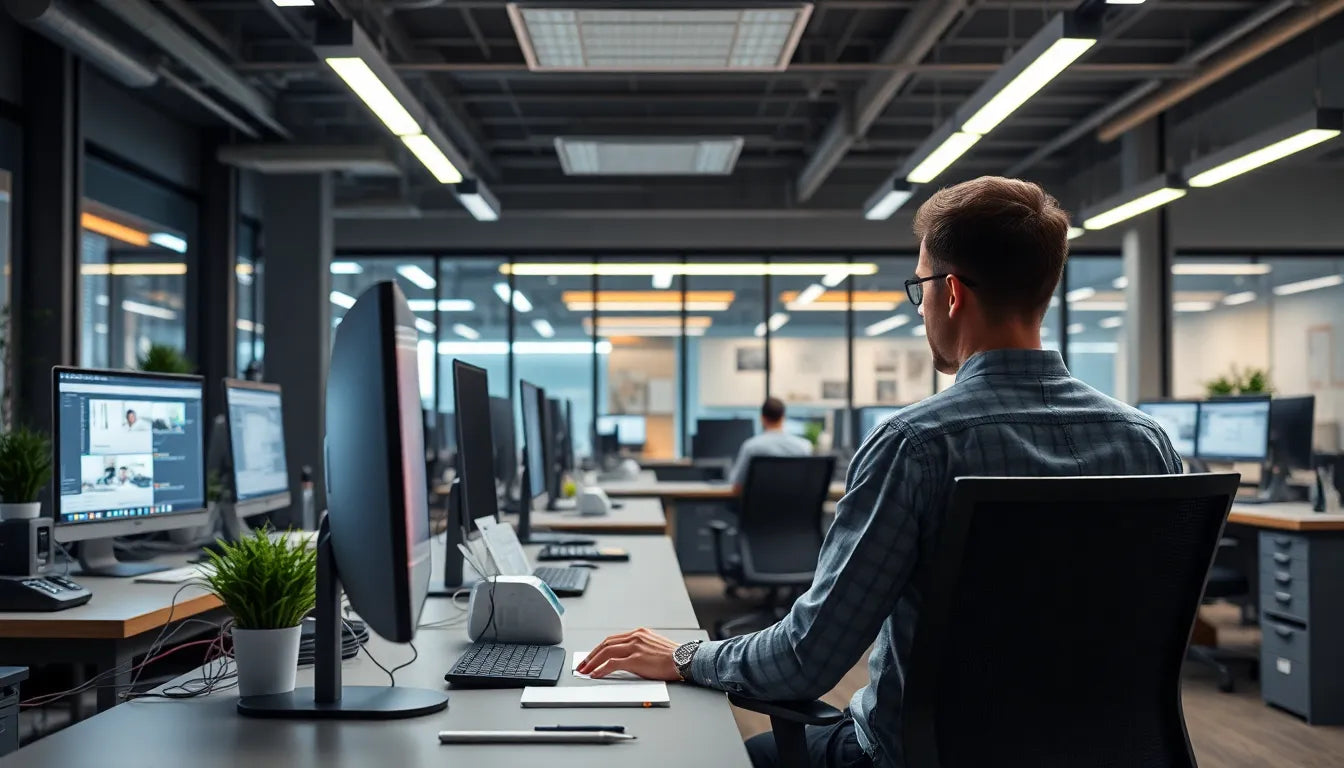 Transform Your Workspace: Embrace Ergonomics for Comfort and Productivity - Illustration