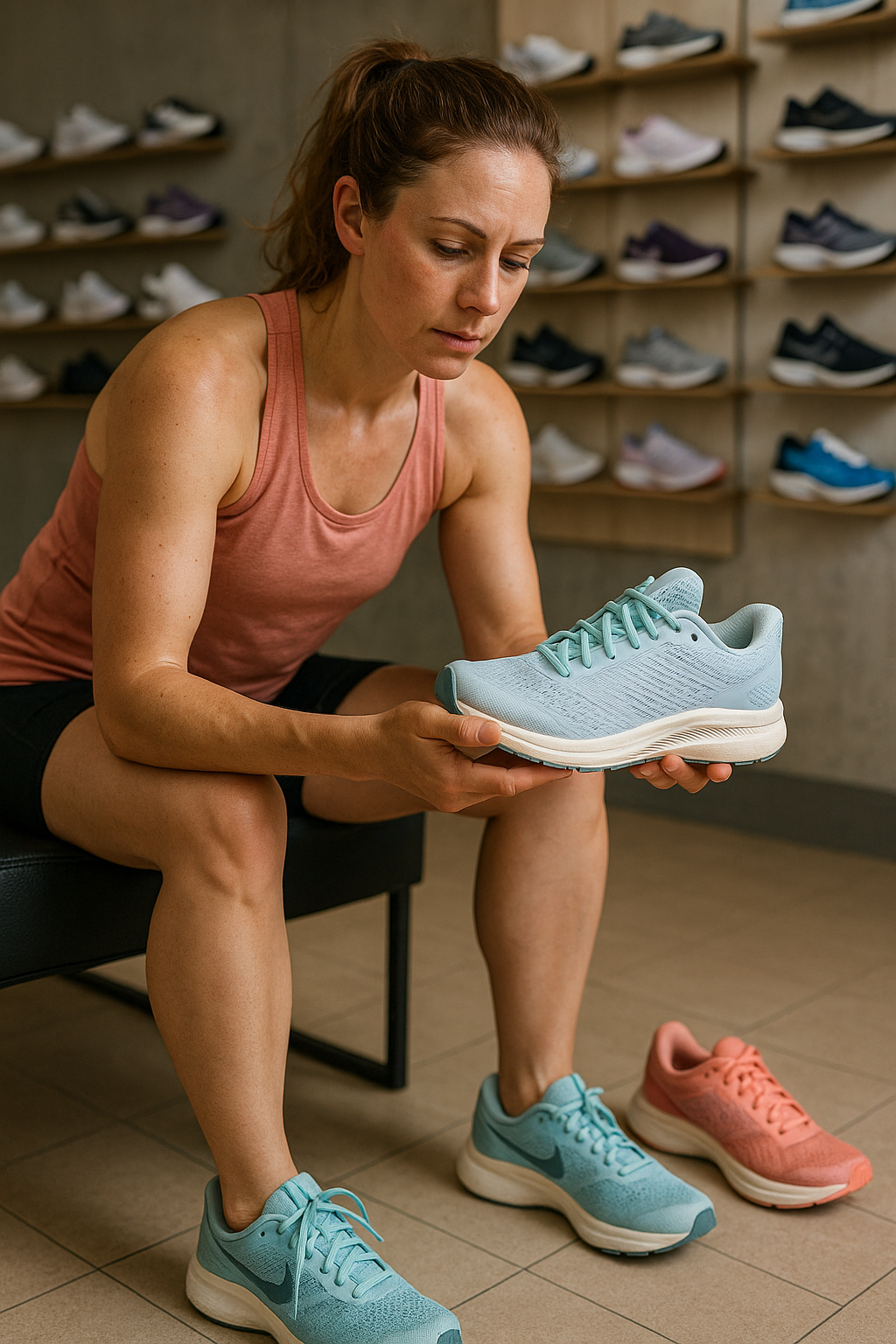 Stride with Confidence: Discover the Perfect Running Shoes for Women - Illustration