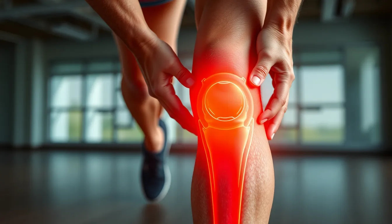Practice reader: discover exercises to ease pain on the inside of your knee - Illustration