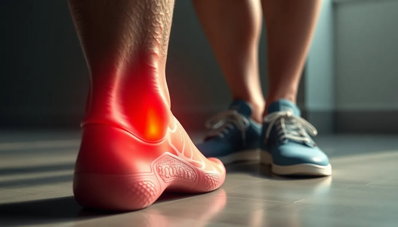 Find lindring for smerter i anklen i dag - Illustration