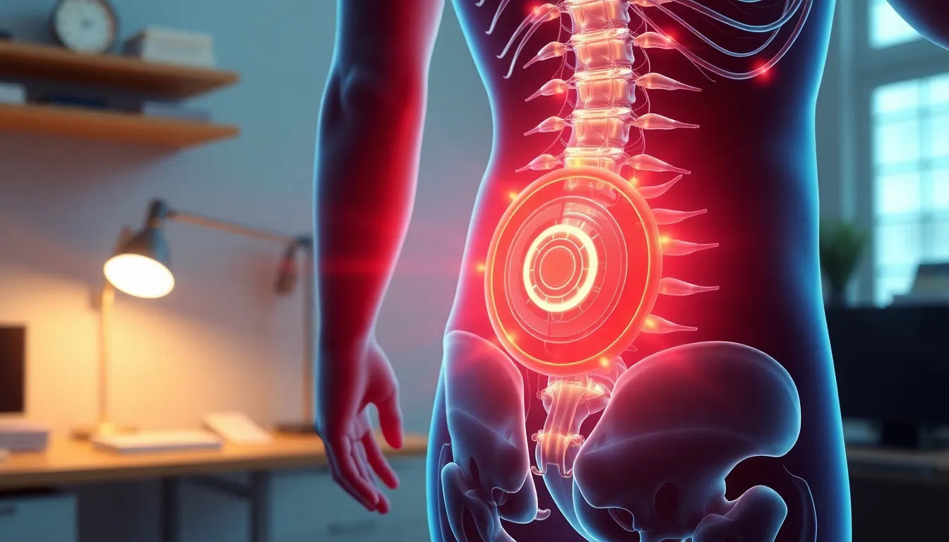 Understanding the Link Between Lower Back Herniated Discs and Dizziness - Illustration