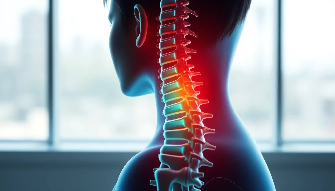 Unraveling the mystery: why young adults face herniated discs - Illustration