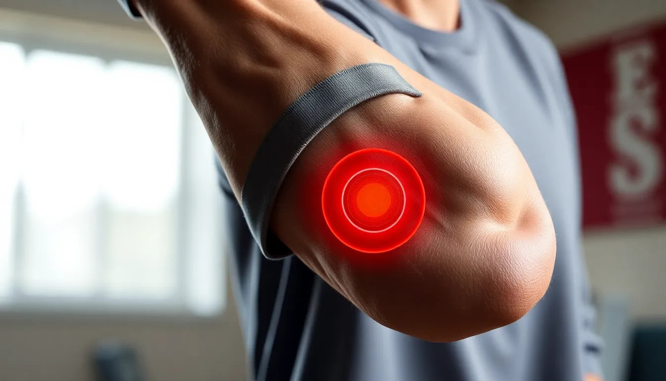 Effective practice reader exercises for tackling tennis elbow - Illustration