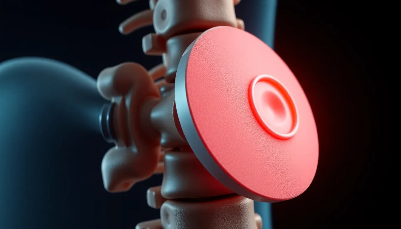Understanding the Spine: Herniated vs. Bulging Disc Explained - Illustration