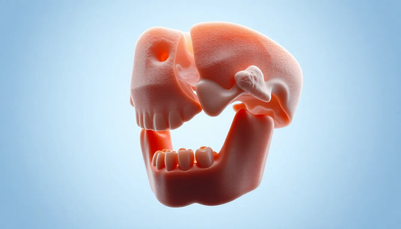 Conquer jaw pain with non-surgical solutions for a displaced disc - Illustration