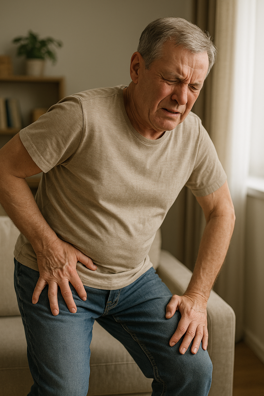 Finding Relief: Navigating Life with a Bad Hip - Illustration