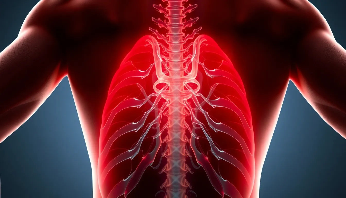 Lungehindebetændelse: når rygsmerter afslører mere end du tror - Illustration
