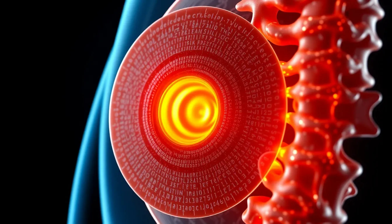 Unlocking Relief: Understanding Herniated Discs and Back Blockages - Illustration
