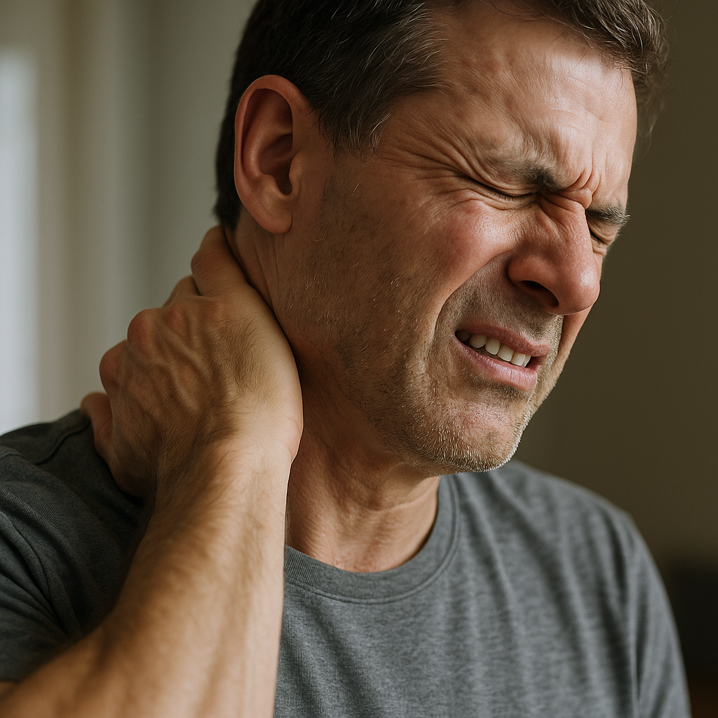 Cracking the Code on Neck Pain: When to Worry and How to Find Relief - Illustration